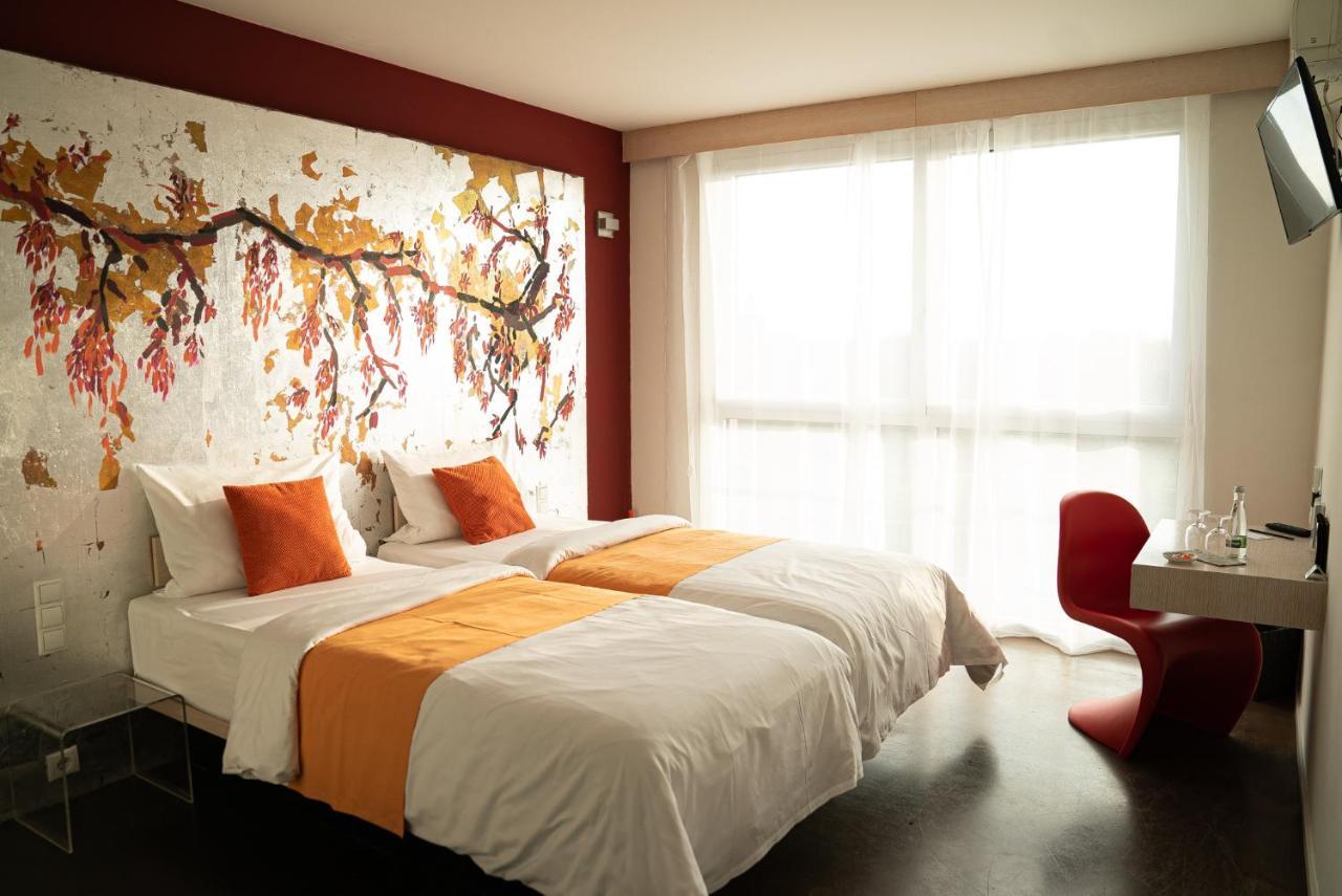 Hotel Schlafstadt Eimeldingen ภายนอก รูปภาพ
